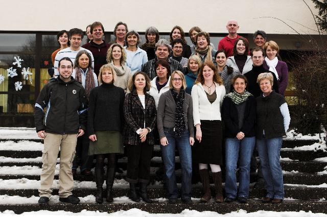 Lehrer-Gruppenfoto